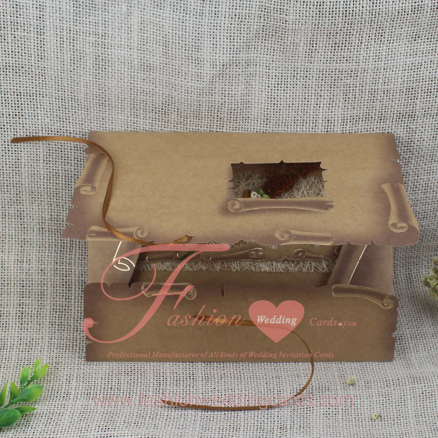 Modern Vintage Wedding Invitations
